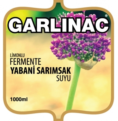 Garlinac Fermente Yabani Sarımsak Suyu Litre